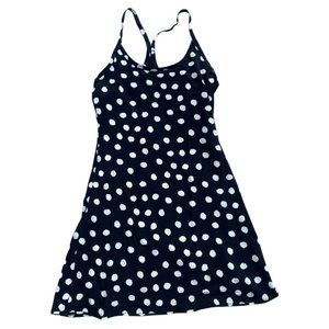 Outdoor Voices Exercise Dress - B&W Polka Dot - Size XS